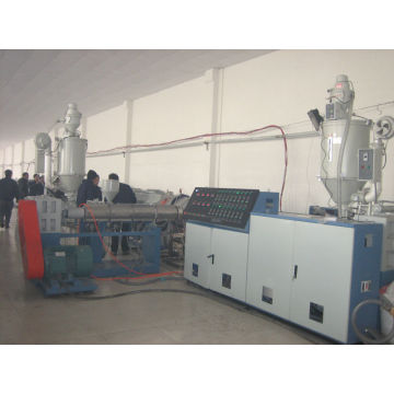 PE PPR water and gas pipe extruding line